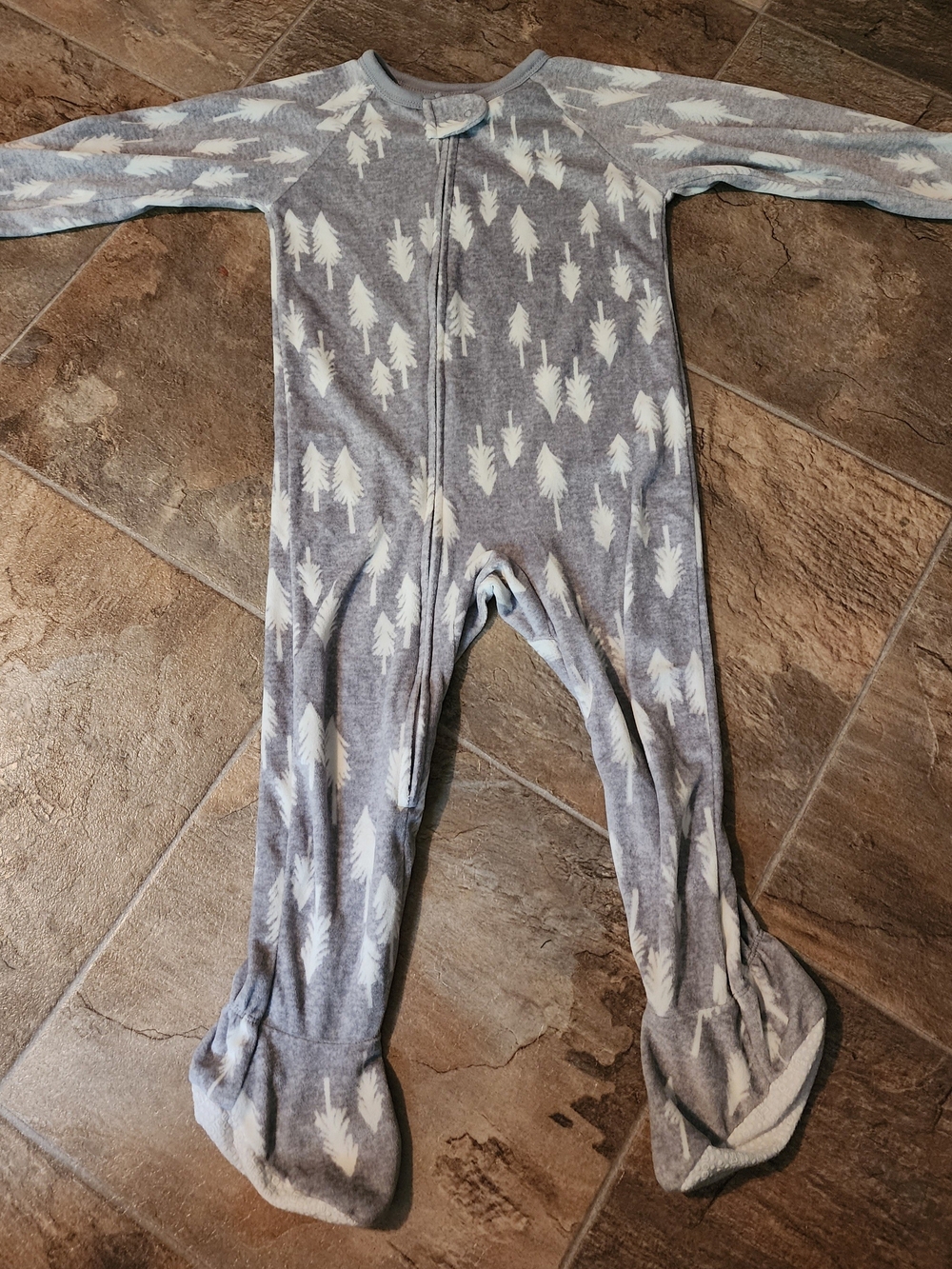 Gerber Modern Moments 3T Fleece Footie Pajama
